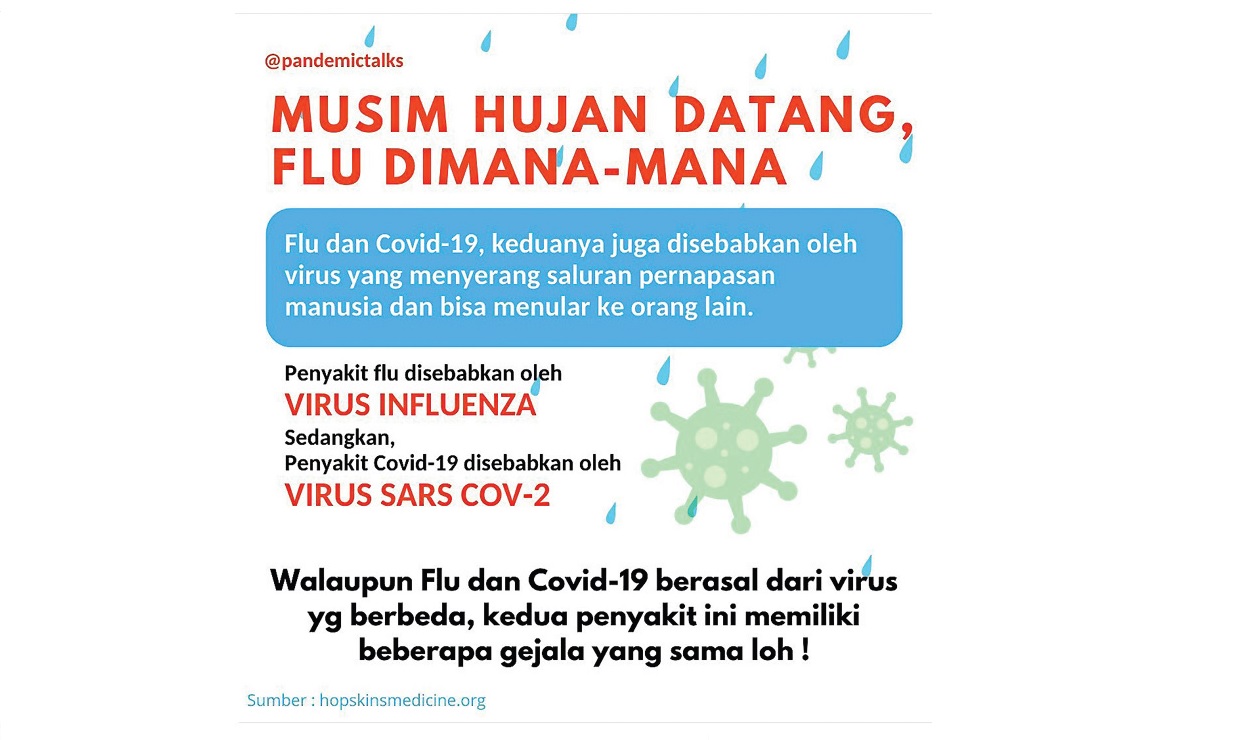 Apa penyebab penyakit flu